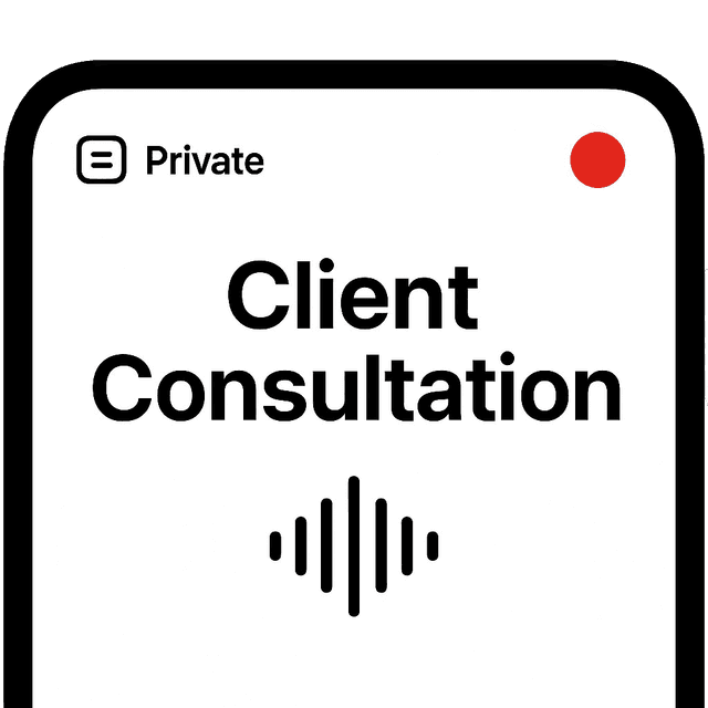 Meeting transcription process showing audio being converted to text